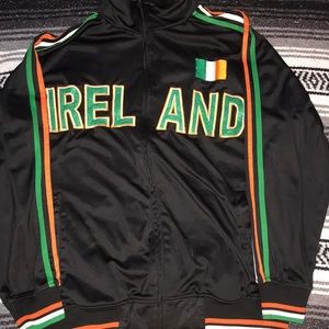 “Ireland” zip up track jacket